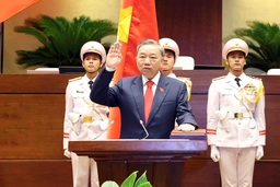 Ông Tô Lâm tuyên thệ nhậm chức Chủ tịch nước Cộng hòa Xã hội Chủ nghĩa Việt Nam