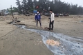 Nhiều rác thải ở khu vực biển Hải Tiến