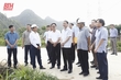 Chủ tịch UBND tỉnh Đỗ Minh Tuấn kiểm tra công tác giải phóng mặt bằng hành lang tuyến và thi công dự án đường dây 500kV mạch 3