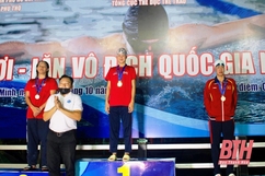 Vượt qua Ánh Viên, Phạm Thị Vân xuất sắc giành HCV cho Thanh Hóa tại giải bơi vô địch quốc gia 2020