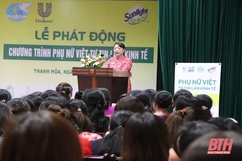 Hội LHPN Thanh Hóa phát động Chương trình phụ nữ Việt tự tin làm kinh tế