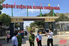 Kết thúc phong tỏa Bệnh viện đa khoa huyện Thiệu Hóa