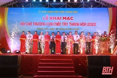 Khai mạc Hội chợ thương mại miền Tây Thanh Hóa năm 2022