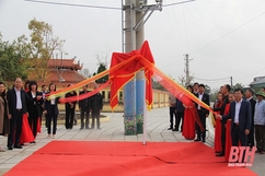 Công bố Nghị quyết của HĐND tỉnh về việc đặt tên đường, phố trên địa bàn thị trấn Tân Phong