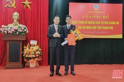 Công bố quyết định bổ nhiệm chức vụ Phó Chánh án Tòa án Nhân dân tỉnh Thanh Hóa