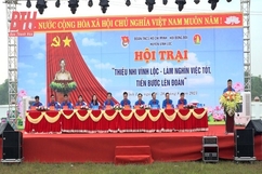 Huyện Vĩnh Lộc tổ chức hội trại hè năm 2023