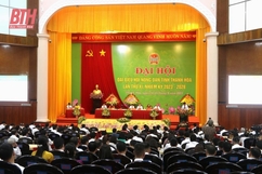 Phiên thứ nhất Đại hội đại biểu Hội Nông dân tỉnh Thanh Hoá lần thứ XI, nhiệm kỳ 2023-2028