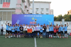 Đội Ngọc Lặc và CLB G8 Omely vô địch Giải bóng đá tỉnh Thanh Hóa - Cúp Delta năm 2023