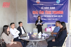 TYM Chi nhánh Thanh Hóa trao nhà “Mái ấm tình thương” cho phụ nữ nghèo