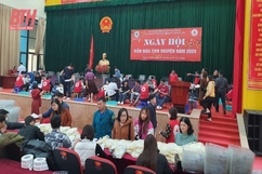 Thạch Thành: Áp dụng “số hóa” tại Ngày hội hiến máu tình nguyện năm 2024