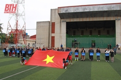 Khởi tranh Giải bóng đá các xã, thị trấn huyện Nông Cống - “Mừng Đảng - Mừng Xuân Giáp Thìn” năm 2024