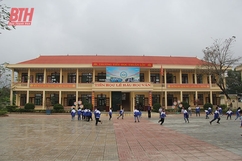 Hậu Lộc nỗ lực xây dựng trường học đạt chuẩn quốc gia