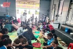 Đào tạo nghề mây tre đan cho 100 hội viên phụ nữ thị trấn Lang Chánh