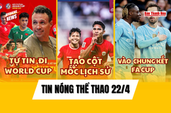 Tin thể thao 22/4: HLV trưởng ĐT Futsal Việt Nam tự tin giành vé đi World Cup; Kịch bản nào để Real Madrid lên ngôi vô địch La Liga?
