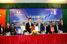 Việt Nam-Hàn Quốc hợp tác thúc đẩy bóng đá hai nước phát triển