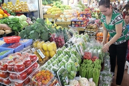 Chợ thí điểm bảo đảm an toàn thực phẩm