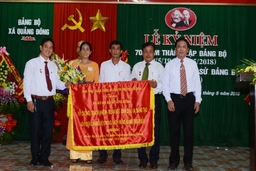 Đảng bộ xã Quảng Đông kỷ niệm 70 năm ngày thành lập