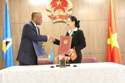 Việt Nam chính thức thiết lập quan hệ ngoại giao với Saint Lucia