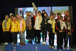 Việt Nam đoạt HC bạc cờ vua đồng đội nữ châu Á