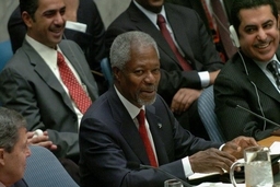 Trụ sở LHQ tại Geneva hạ thấp cờ để tưởng nhớ ông Kofi Annan