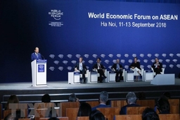 Bế mạc Hội nghị Diễn đàn Kinh tế thế giới về ASEAN 2018