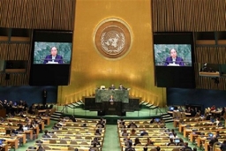 Thủ tướng nêu “trách nhiệm kép” trong bài phát biểu tại Liên hợp quốc
