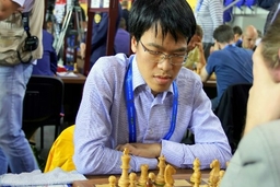 Việt Nam hòa Đức, tiến gần top 10 Olympiad cờ vua