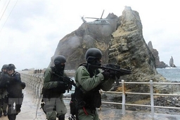 Hàn Quốc diễn tập bảo vệ quần đảo tranh chấp với Nhật Bản