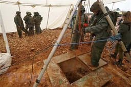Israel phá hủy các đường hầm xuyên biên giới từ Liban của Hezbollah