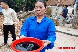 Cuộc sống của dân xã Yên Thọ bị đảo lộn vì thiếu nước sinh hoạt