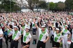 7 triệu người tham gia Ngày chạy Olympic toàn dân 2019