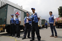 Venezuela tiếp nhận chuyến hàng viện trợ đầu tiên của Hội chữ thập đỏ