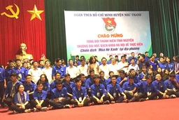 Huyện Như Thanh: Đón 596 sinh viên tình nguyện Đại học Bách khoa Hà Nội