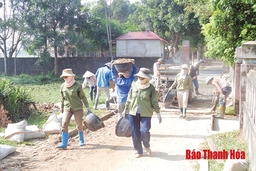 “Dân vận khéo” trong xây dựng nông thôn mới, đô thị văn minh ở huyện Vĩnh Lộc