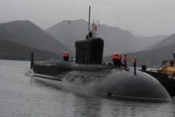 Tàu ngầm hạt nhân lớn nhất tham gia tập trận cùng Hạm đội phương Bắc