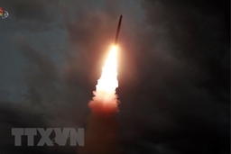 Ông Trump gọi vụ phóng tên lửa của Triều Tiên là “rất tiêu chuẩn”
