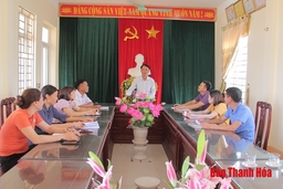 Đảng bộ huyện Nga Sơn tăng cường công tác kiểm tra: Không để khuyết điểm nhỏ thành sai phạm lớn