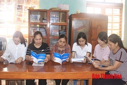 Hiệu quả mô hình Câu lạc bộ “Phụ nữ với pháp luật” ở thị trấn Kim Tân