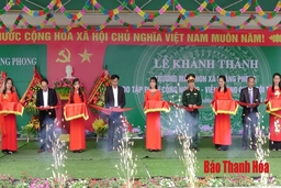 Khánh thành và đưa vào sử dụng Trường Mầm non xã Hoằng Phong, huyện Hoằng Hóa