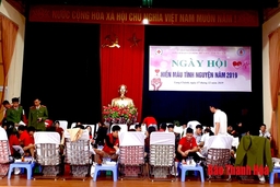 Sôi nổi Ngày hội hiến máu tình nguyện huyện Lang Chánh 2019