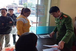 Sau Tết Nguyên Đán, số người xin cấp thẻ căn cước công dân huyện Nga Sơn tăng đột biến