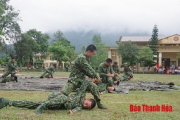 Bộ đội Biên phòng tỉnh nâng cao công tác huấn luyện bảo đảm an ninh biên giới