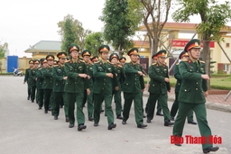 Bộ CHQS tỉnh Thanh Hóa: Chuẩn bị cho lễ ra quân huấn luyện