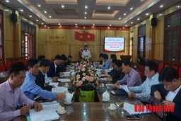 Huyện Hoằng Hóa: Công tác chuẩn bị và tổ chức đại hội đảng bộ các cấp đã và đang tiến hành đúng kế hoạch
