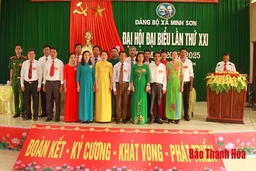 Đại hội đại biểu Đảng bộ xã Minh Sơn (Ngọc Lặc)