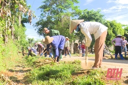 Huyện Lang Chánh nỗ lực thực hiện tiêu chí môi trường trong xây dựng nông thôn mới