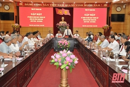Gặp mặt các đồng chí nguyên lãnh đạo tỉnh, nguyên Ủy viên BCH Đảng bộ tỉnh Thanh Hóa qua các thời kỳ