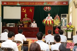 Chủ tịch UBND tỉnh Nguyễn Đình Xứng kiểm tra công tác chuẩn bị cho Kỳ thi tốt nghiệp THPT năm 2020 tại huyện Thiệu Hóa và Yên Định