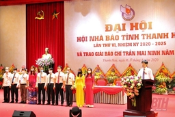 Nhà báo Phạm Văn Báu được bầu làm Chủ tịch Hội Nhà báo tỉnh Thanh Hóa nhiệm kỳ 2020-2025