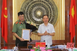 Ban Bí Thư Trung ương Đảng chỉ định đồng chí Trần Phú Hà, Giám đốc Công an tỉnh vào Ban Thường vụ Tỉnh ủy Thanh Hoá